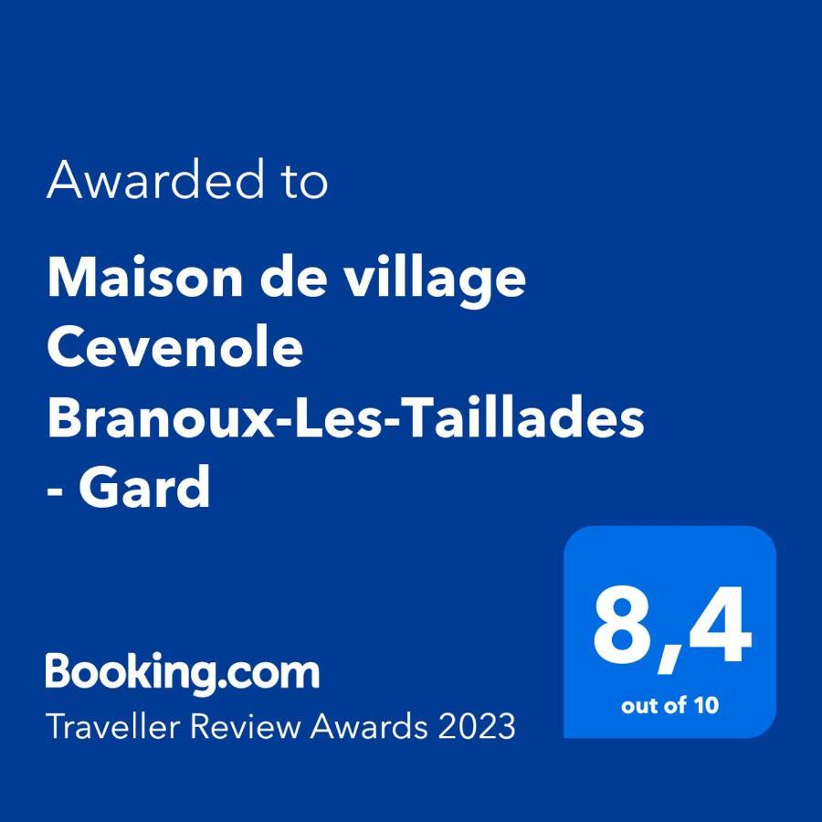 Maison De Village Cevenole Climatisee A Branoux-Les-Taillades - Gard - #Travellerawards 2024 外观 照片